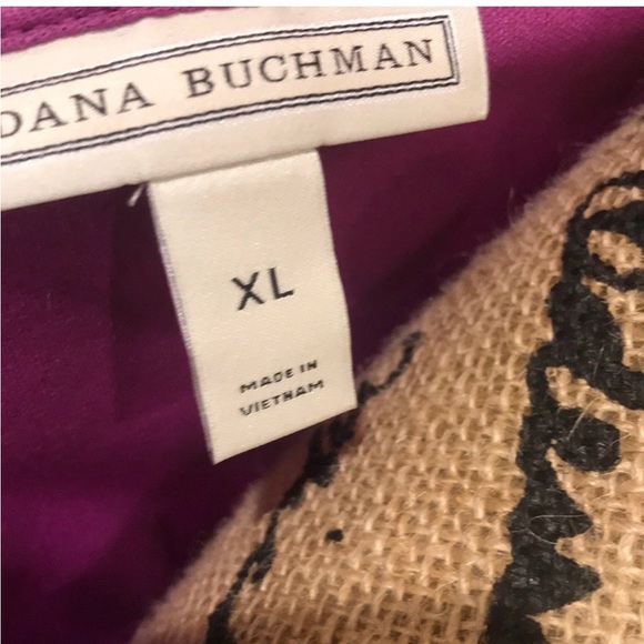 Dana Buchman long sleeve, magenta, mesh top, XL, like new | offer in description - Picture 2 of 6